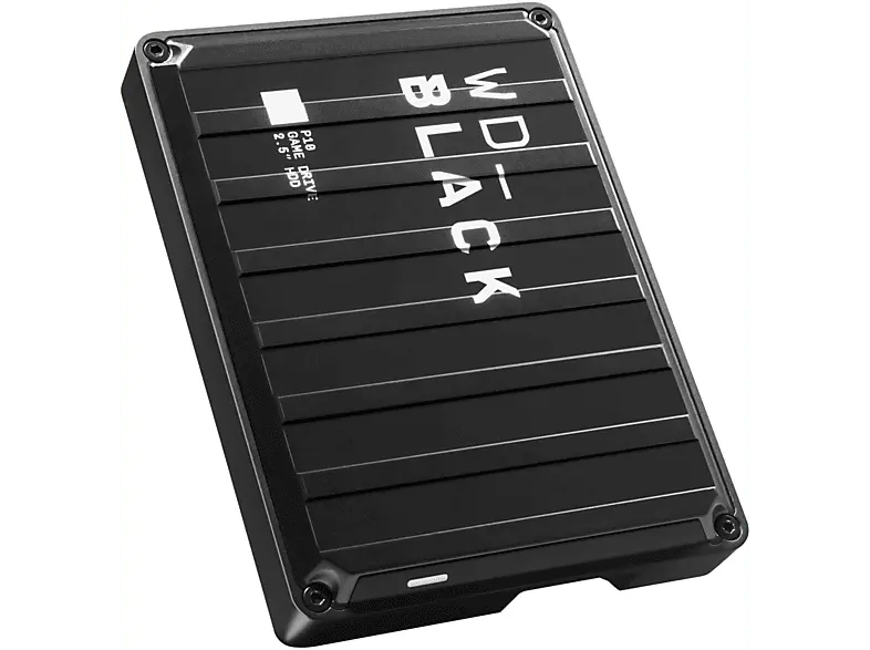 Western Digital P10 4TB WD_black Game Drive tragbare HDD USB 3.2 Gen1 Typ A kompatibel mit Playstation, Xbox, PC und Mac; Gaming-Festplatte