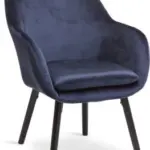 JYSK JYSK Fotoliu UDSBJERG catifea albastră