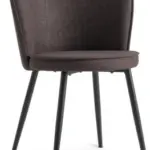 JYSK JYSK Scaun RISSKOV maro/negru