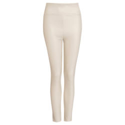 Damen Thermoleggings in Leder-Optik