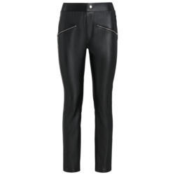 Damen Leggings in Leder-Optik