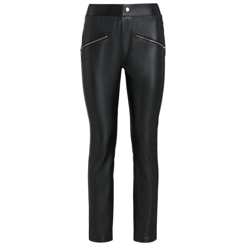 Damen Leggings in Leder-Optik