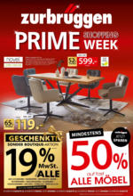 Zurbrüggen Zurbrüggen: Prime Shopping Week - bis 14.09.2024