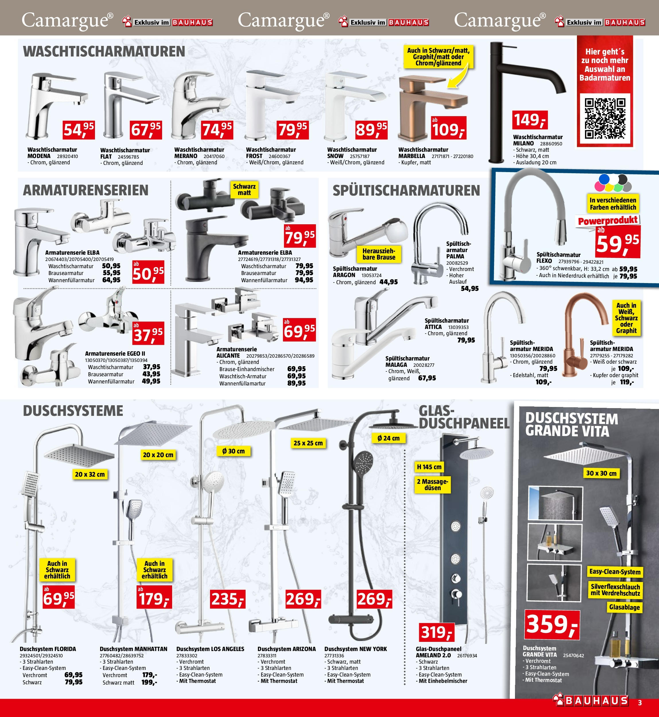 Bauhaus Prospekt aktuell von 18.09.2024 - Aktuelle Angebote | Seite: 3