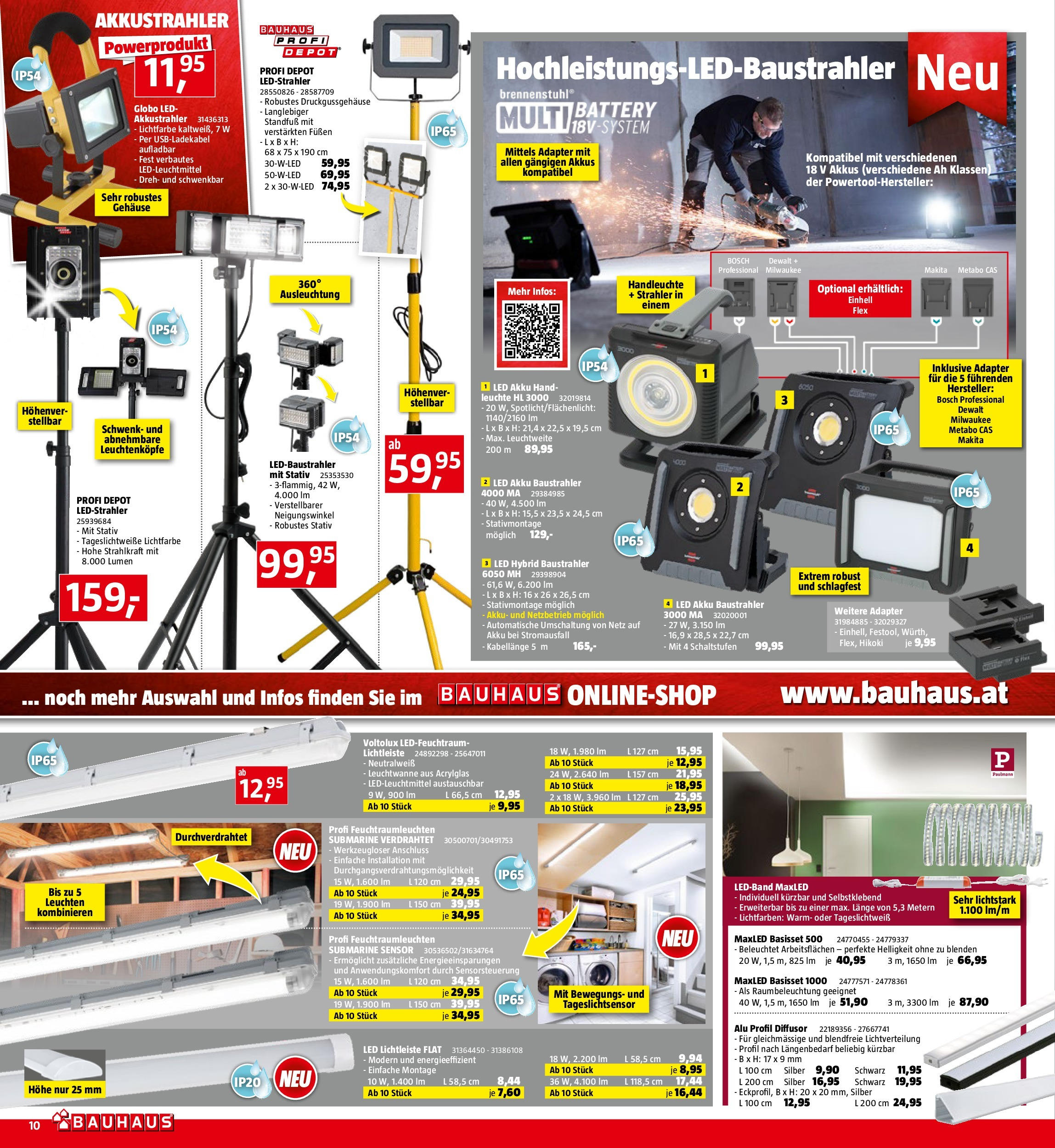 Bauhaus Prospekt aktuell von 18.09.2024 - Aktuelle Angebote | Seite: 10