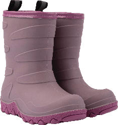 Mikk-Line Gummistiefel mit Wollfutter, rosa, Gr. 28/29