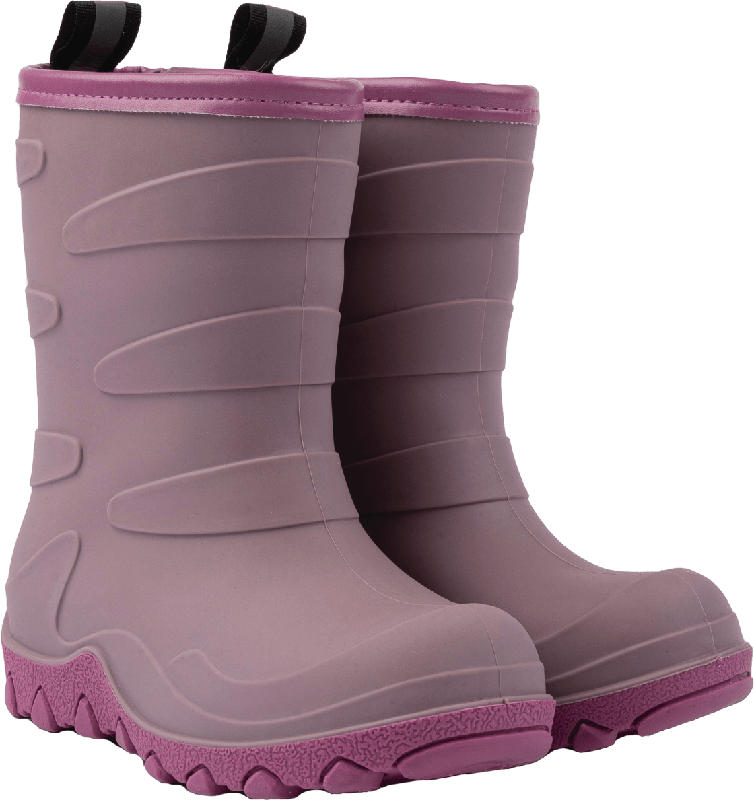 Mikk-Line Gummistiefel mit Wollfutter, rosa, Gr. 26/27