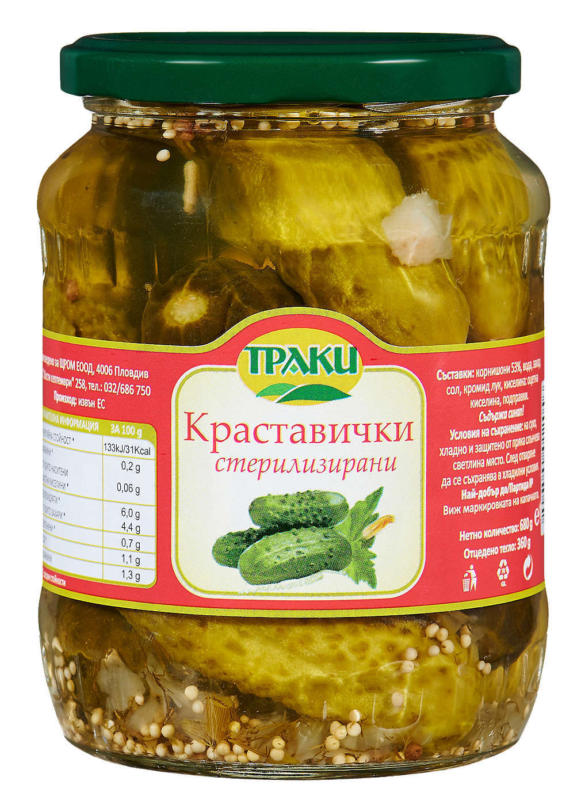 Траки Кисели краставички