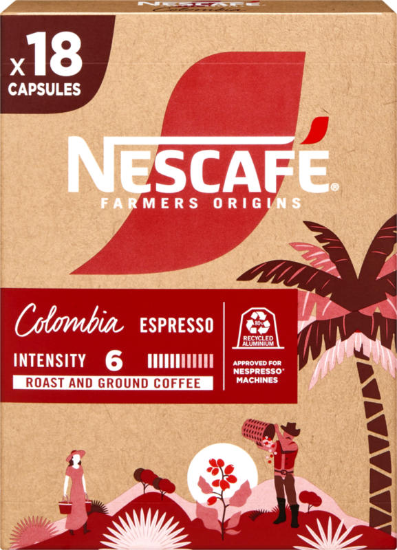 Nescafé Farmer Original Colombia 18, 18 Stück