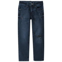 Jungen Straight-Jeans mit Destroyed-Effekten (Nur online)