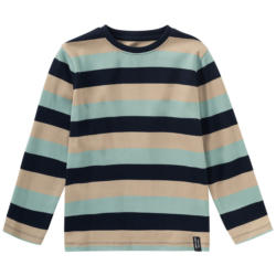 Jungen Langarmshirt mit Streifen