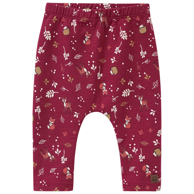 Baby Leggings mit Waldtieren