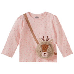 Baby Langarmshirt mit Taschen-Applikation