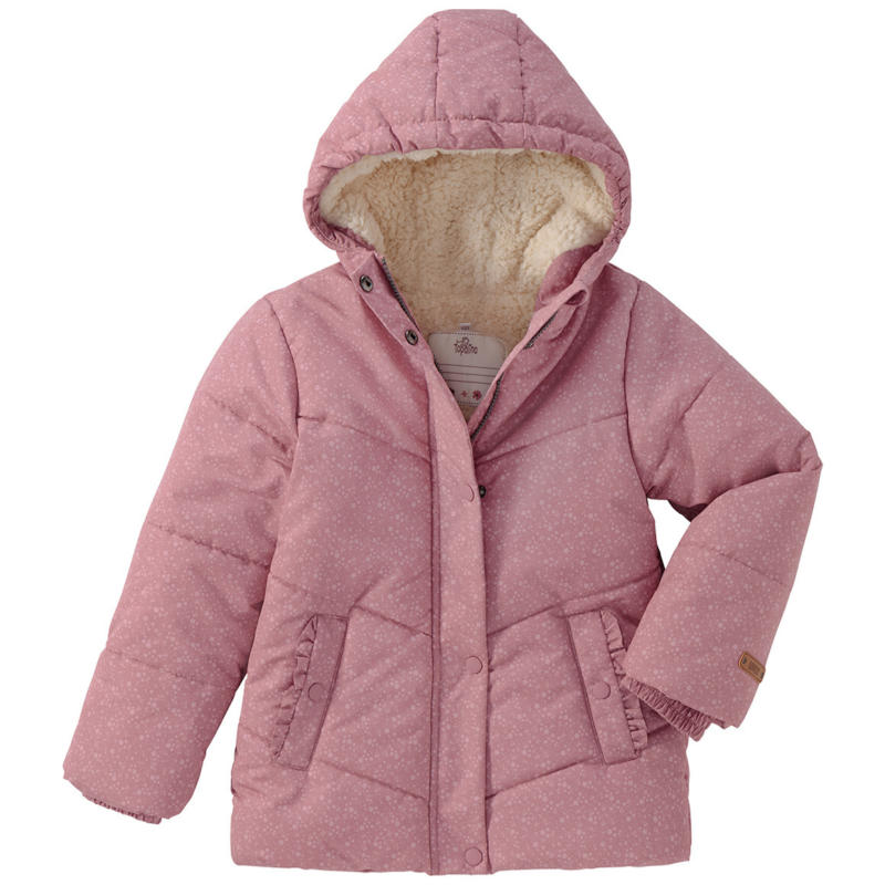 Mädchen Winterjacke mit Fleece-Futter