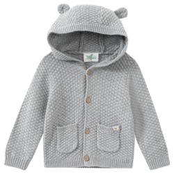 Baby Strickjacke mit Öhrchen