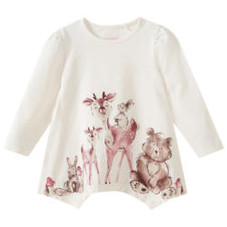 Baby Langarmshirt mit Waldtieren