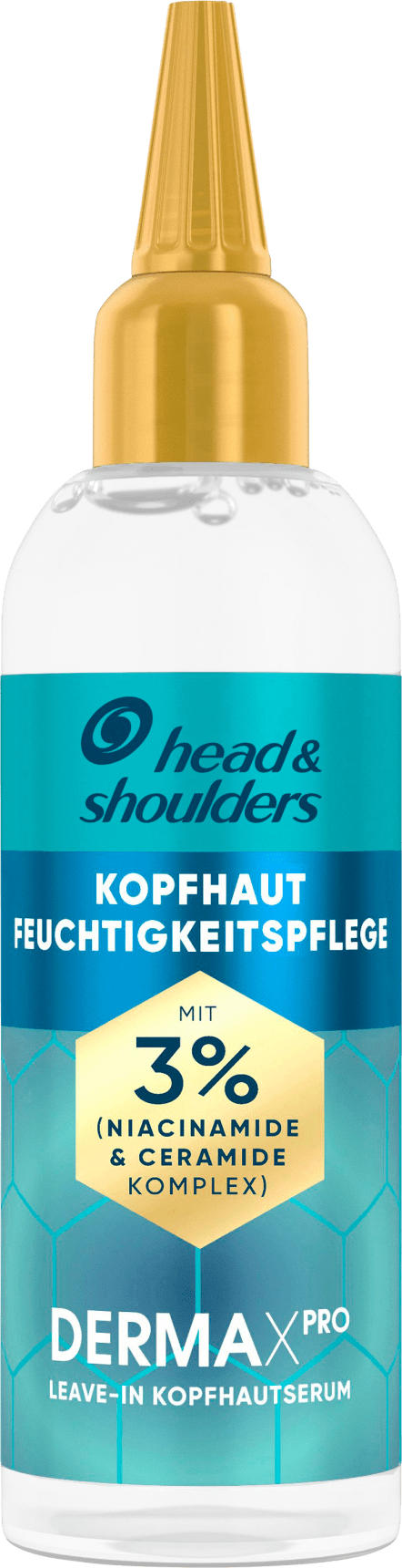 head&shoulders Leave-In Serum Derma x Pro Kopfhaut-Feuchtigkeitspflege