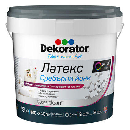 ЛАТЕКС СРЕБЪРНИ ЙОНИ P 15L DEKORATOR