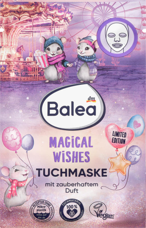 Balea Tuchmaske Magical Wishes