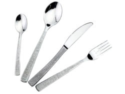 Set di posate ZABOU 24 pezzi argentato