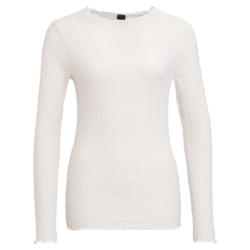 Damen Langarmshirt in Unifarben (Nur online)