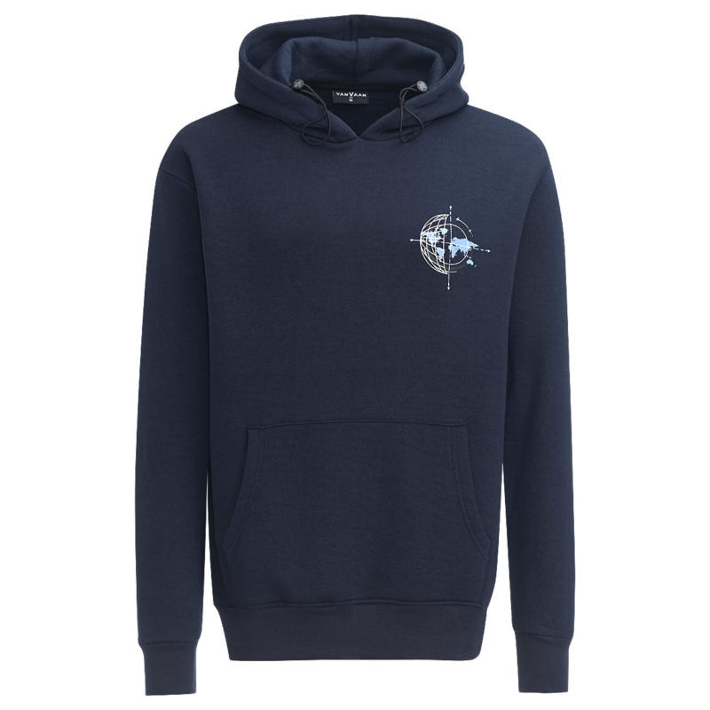 Herren Hoodie mit kleinem Print (Nur online)