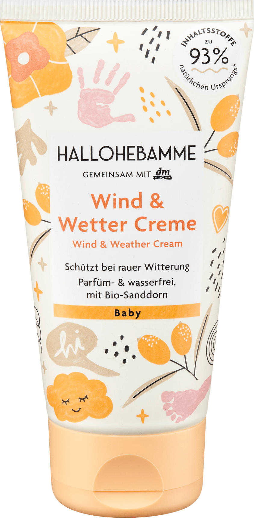 HALLOHEBAMME Wind & Wetter Creme