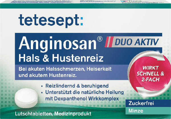 tetesept Anginosan Hals & Hustenreiz Lutschtabletten