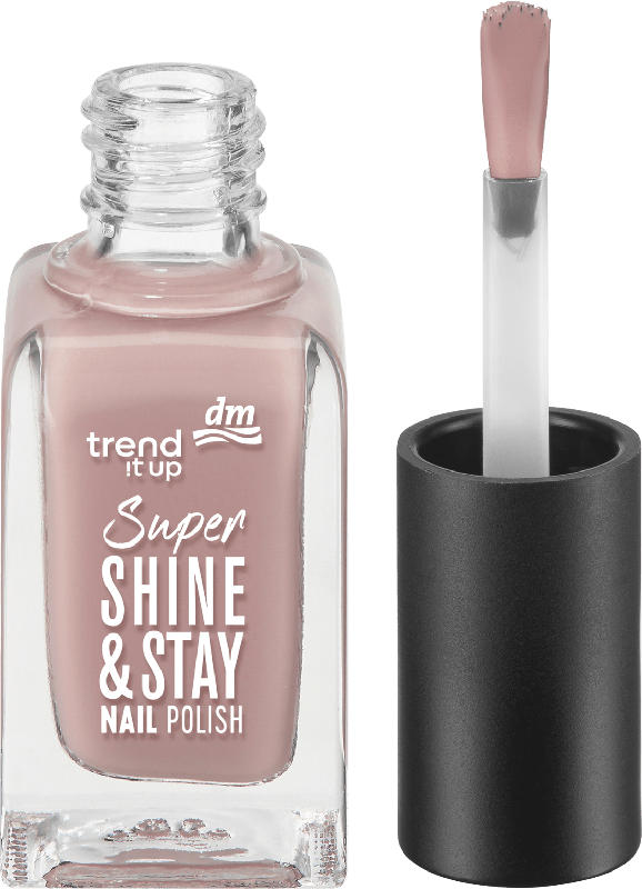 trend !t up Nagellack Super Shine & Stay 766 Bare Beige