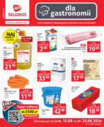 Oferta dla gastronomii Selgros – do 25.09.2024