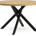 JYSK JYSK Masă NORTOFT &Oslash;120 stejar cald/negru