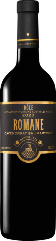 Romane Dôle du Valais AOC, Svizzera, Vallese, 2023, 75 cl