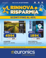 Euronics Rinnova e risparmia - al 25.09.2024