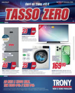 Trony Tasso zero da Trony! - al 25.09.2024