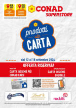 Conad Superstore Prodotti alla carta - al 18.09.2024