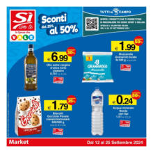 Sconti dal 25% al 50%