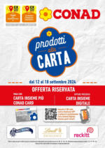 Conad Prodotti alla carta - al 18.09.2024