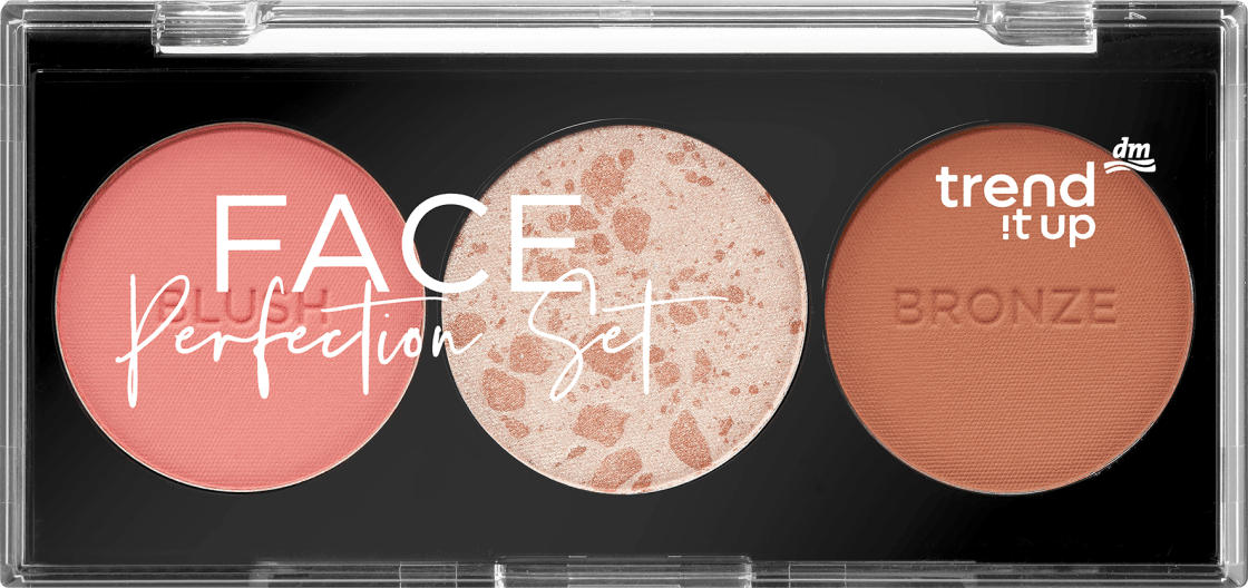 trend !t up Blush-, Bronzer & Highlighter Palette Face Perfection