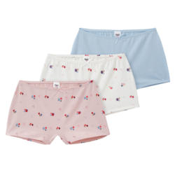 3 Mädchen Pantys mit Blumen Allover