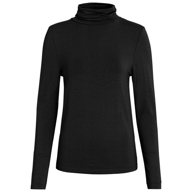 Damen Langarmshirt mit Rollkragen