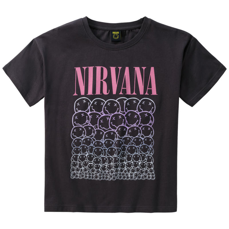 Nirvana T-Shirt mit großem Print (Nur online)