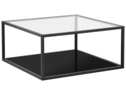 Table basse MOONLIGHT 75x75x35cm noir