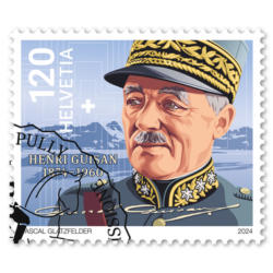 Briefmarke «150 Jahre General Henri Guisan»