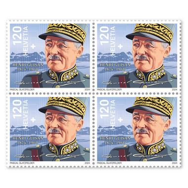 Viererblock «150 Jahre General Henri Guisan»