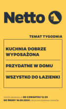 Ekskluzywne oferty dla naszych klientów Netto – do 18.09.2024