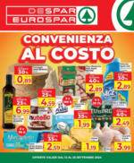 Eurospar Conveneienza al costo - al 25.09.2024