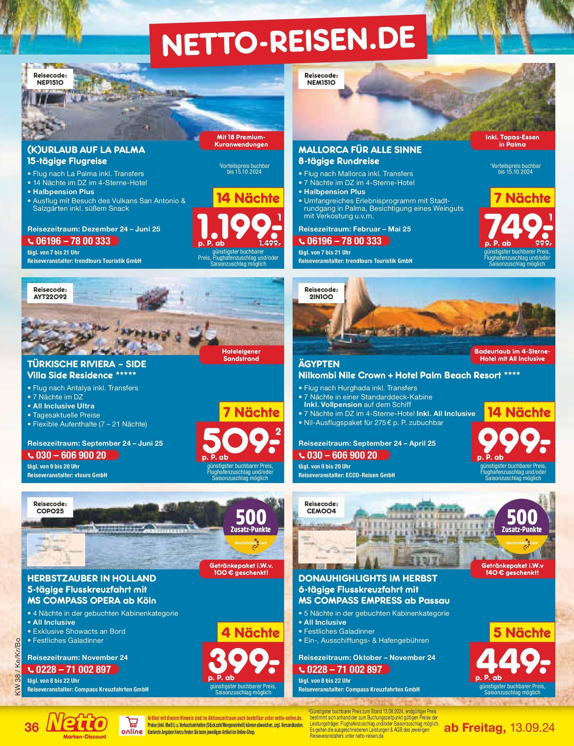 Netto Marken-Discount - Rheinland-Pfalz (ab 16.09.2024) » Angebote | Seite: 46 | Produkte: Uhr