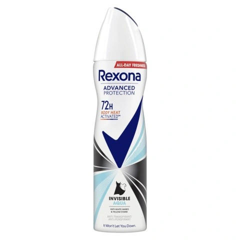 Rexona Advanced Invisible Aqua Дезодорант спрей 150мл.