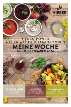 OFFERS - Hieber's Frischecenter: Meine Woche gültig ab dem 15.09.2024