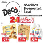 Deco Market 2x1 Prendi 2 paghi 1 - al 23.09.2024